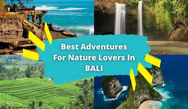 Natural Tourism Attractions In Bali For Nature Lovers