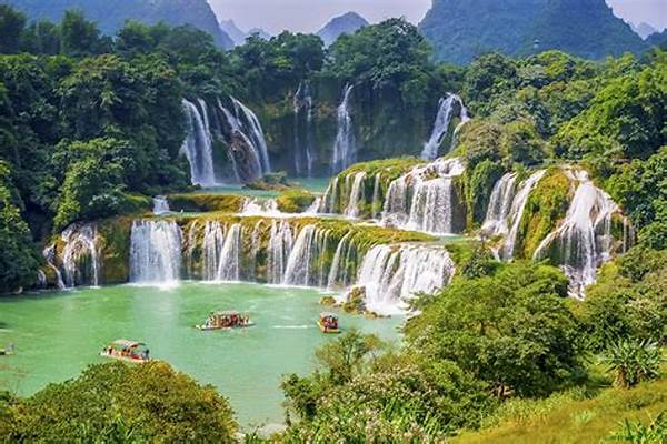 Natural Tourism Locations With Stunning Waterfalls