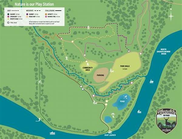 Riverside Park Map And Trail Guide For First-timers