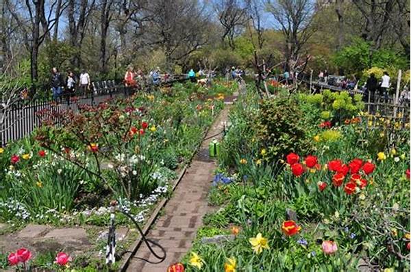 Seasonal Flower Viewing In Riverside Park Gardens
