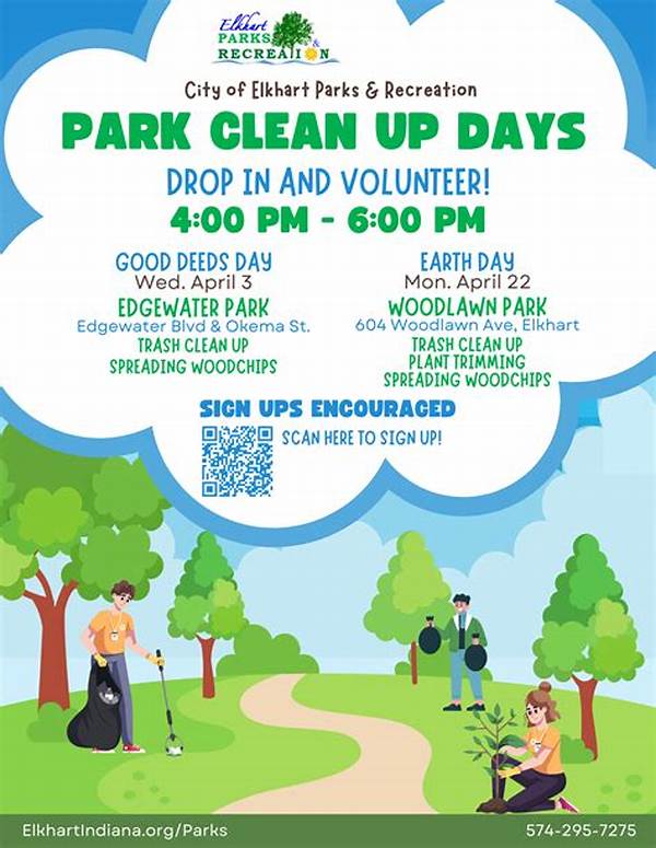 Volunteer Opportunities For Park Clean-up Days