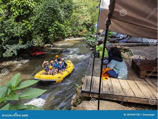 Sumatra Natural Tourist Destinations River Rafting Admired By Travelers